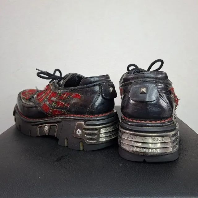 sapato new rock flame creeper - Foto 5