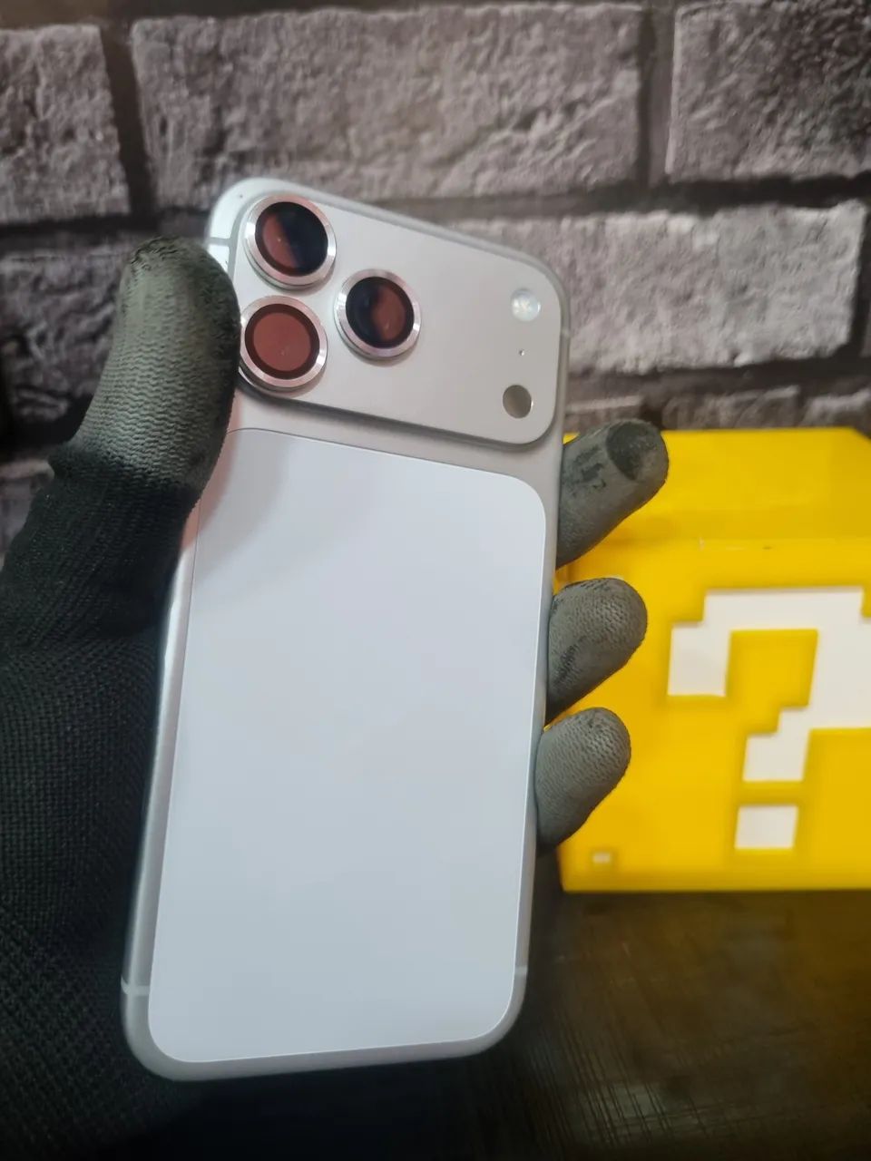Smartphone para vender rápido  iPhone 17 pro max branco - Foto 4