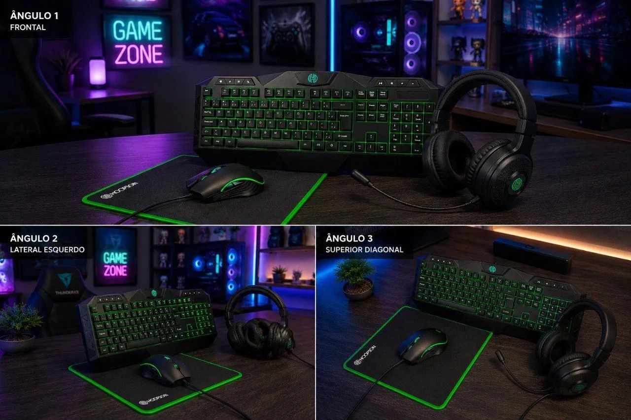 Kit Gamer Hoopson - Foto 2