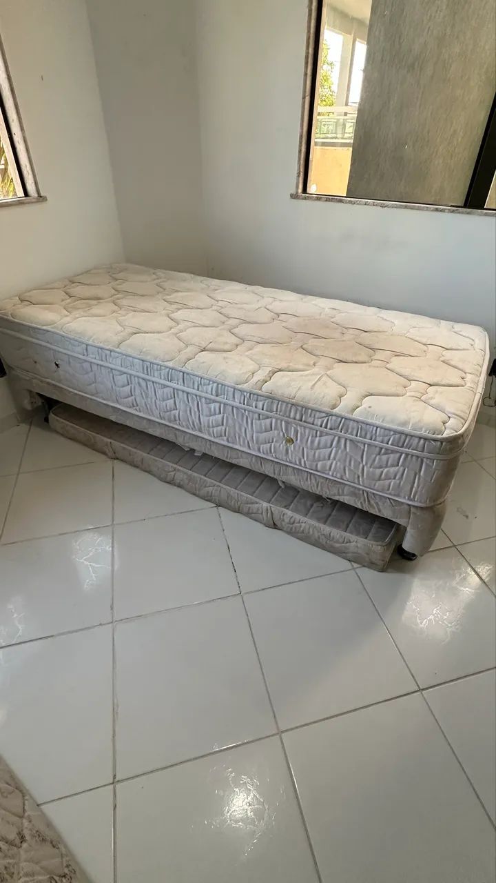 Cama box Solteiro (Master Ortopillow Rocker Spring)