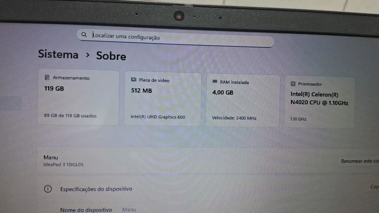 LENOVO IDEAPAD 3 - Foto 4