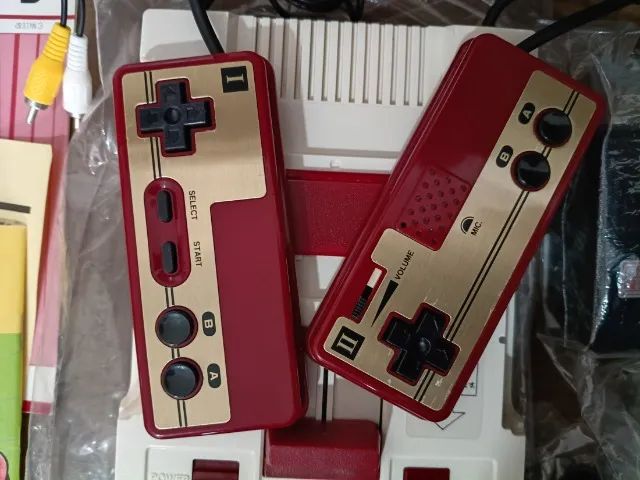 Console Family Computer Famicom com Mod AV original completo - Foto 4