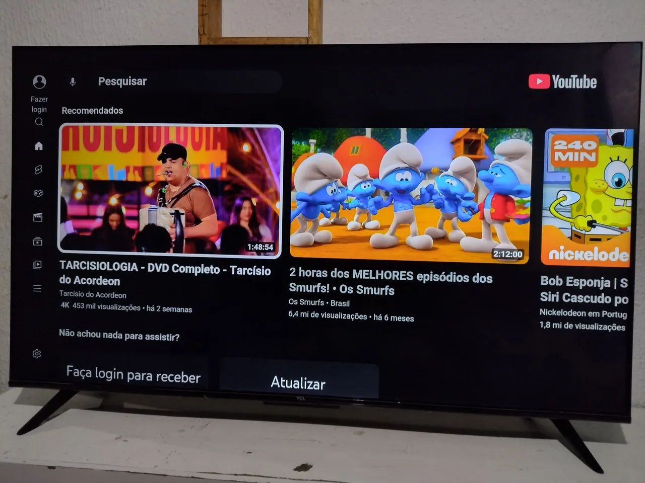 Tv smart android 50 polegadas 4k - Foto 5