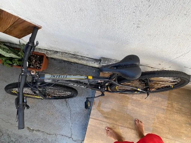 Bicicleta caloi preta - Foto 2