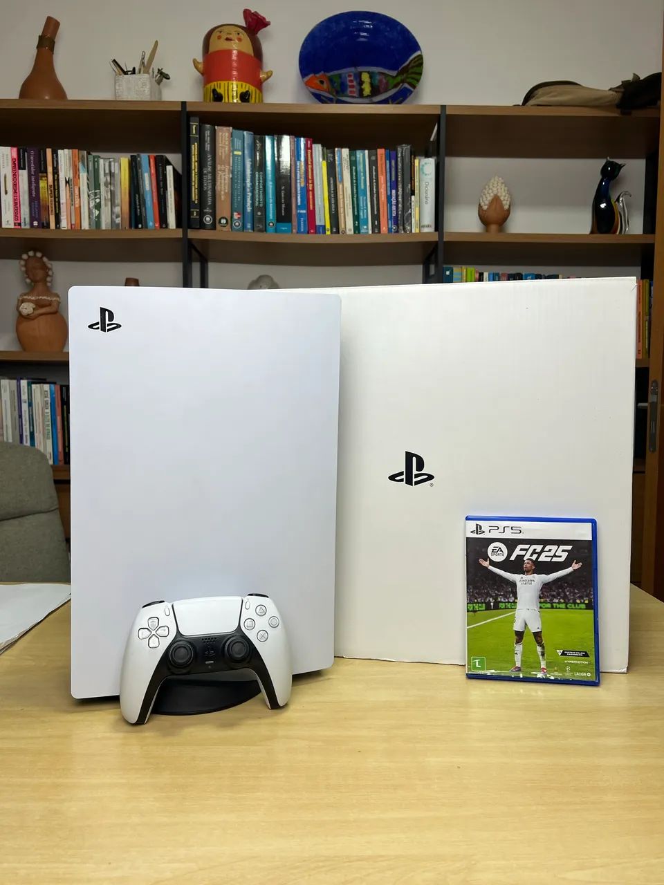 PS5 825GB com Leitor de Disco + FC 25 - Foto 3