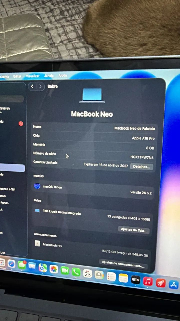 MacBook Neo 13? A18 Pro 256GB 8GB - Foto 5