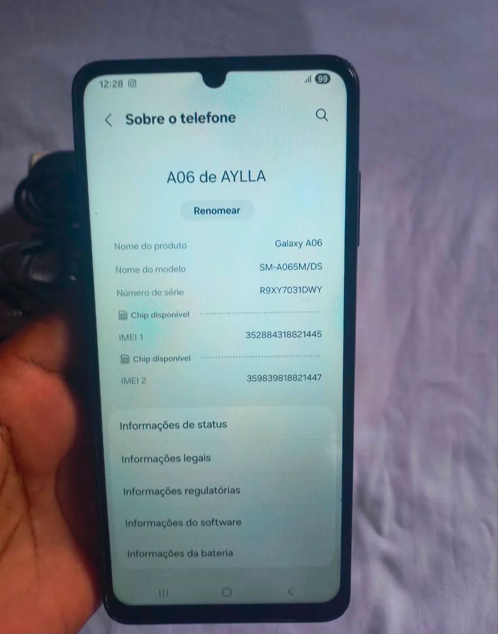 A06 128gb 4RAM  - Foto 2