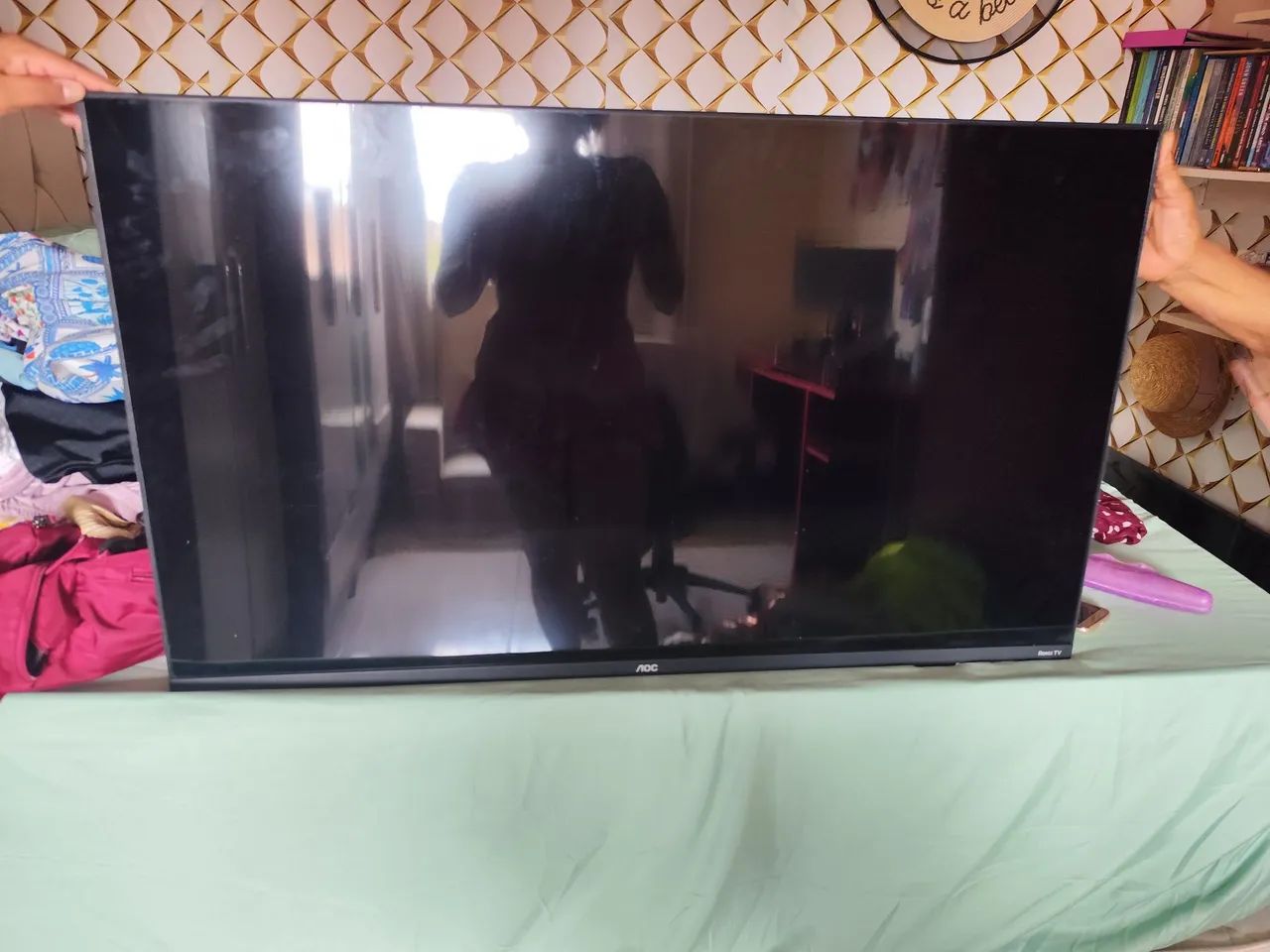 SmarTv AOC  Roku - 42 polegadas - Foto 3