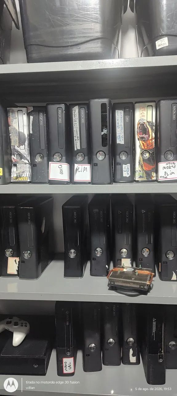 Lote 10 Xbox 360 com defeito - Foto 4
