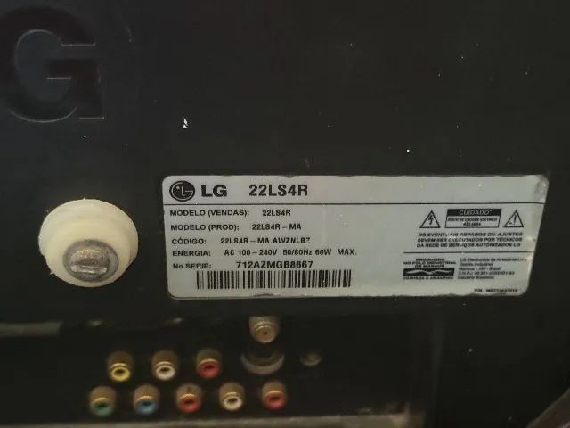 Monitor LG preto