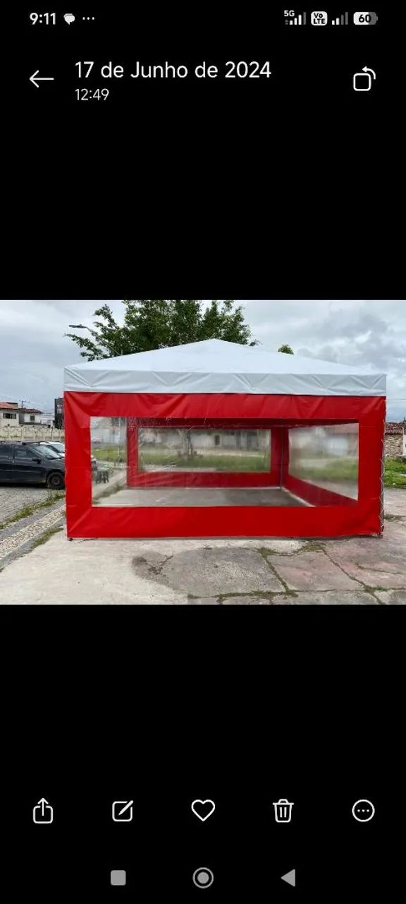 Toldo grátis