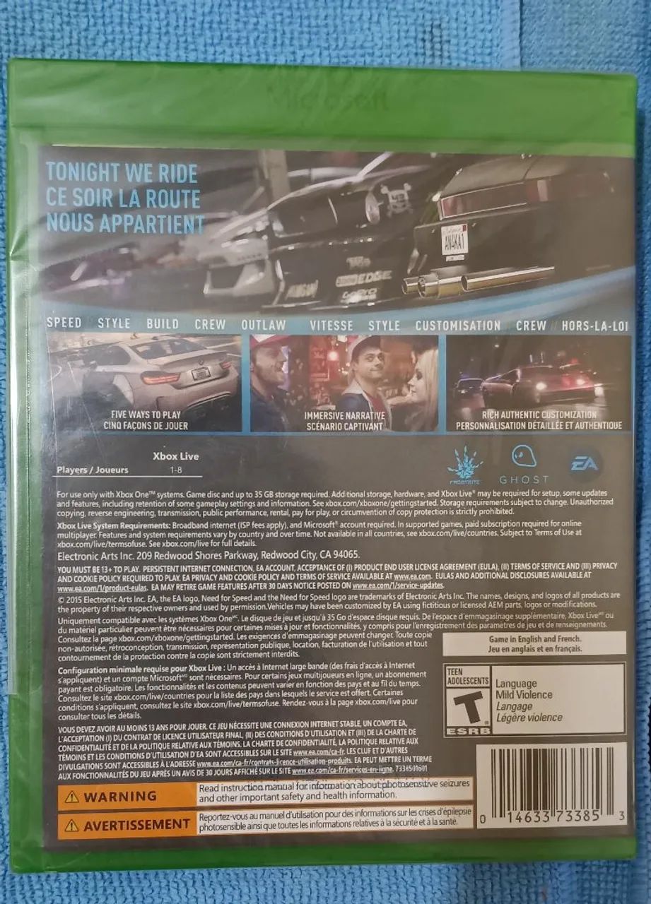 Need For Speed Xbox One - Foto 2