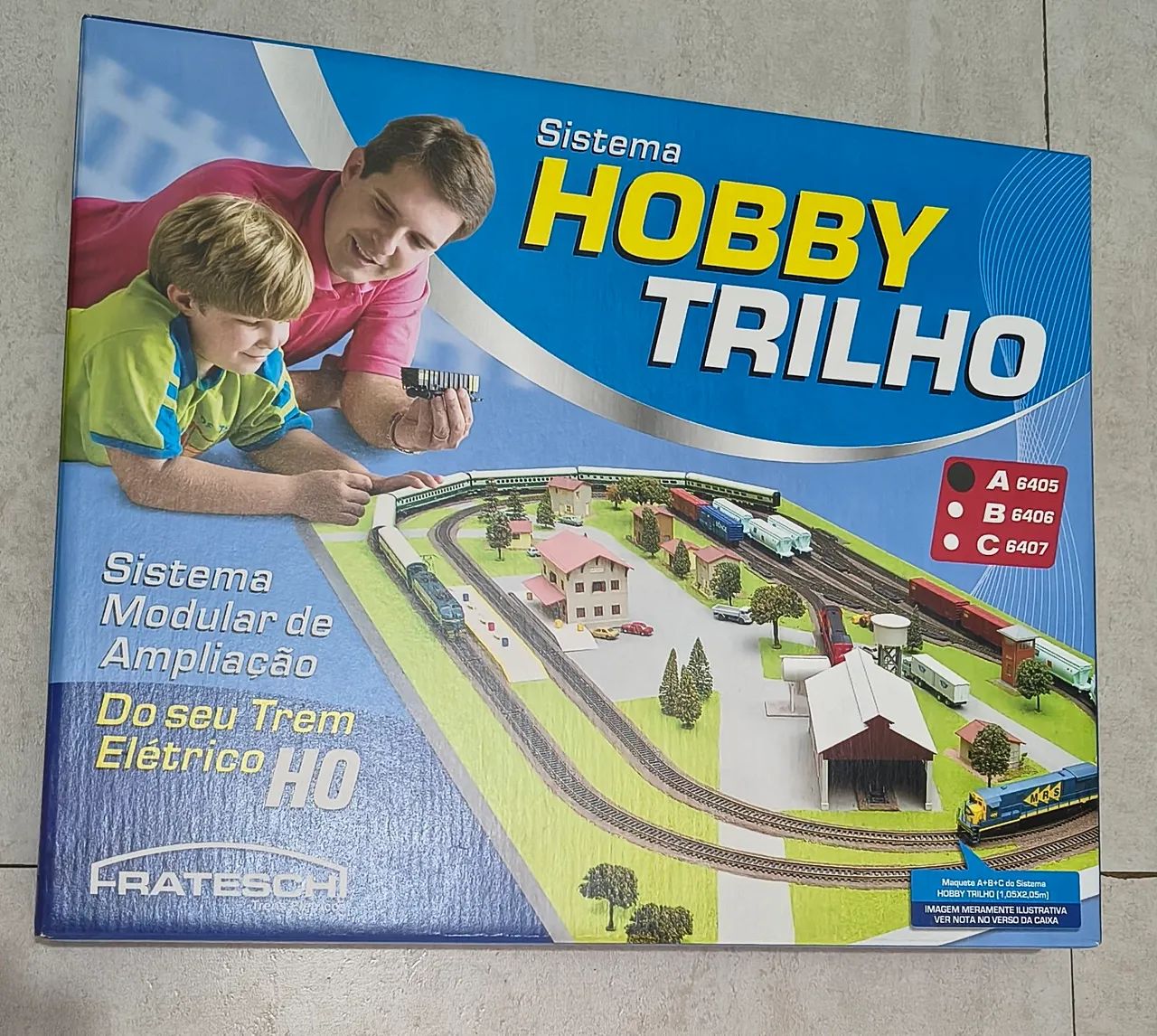 Meu primeiro Trem com Hobby trilho A e C - Foto 4