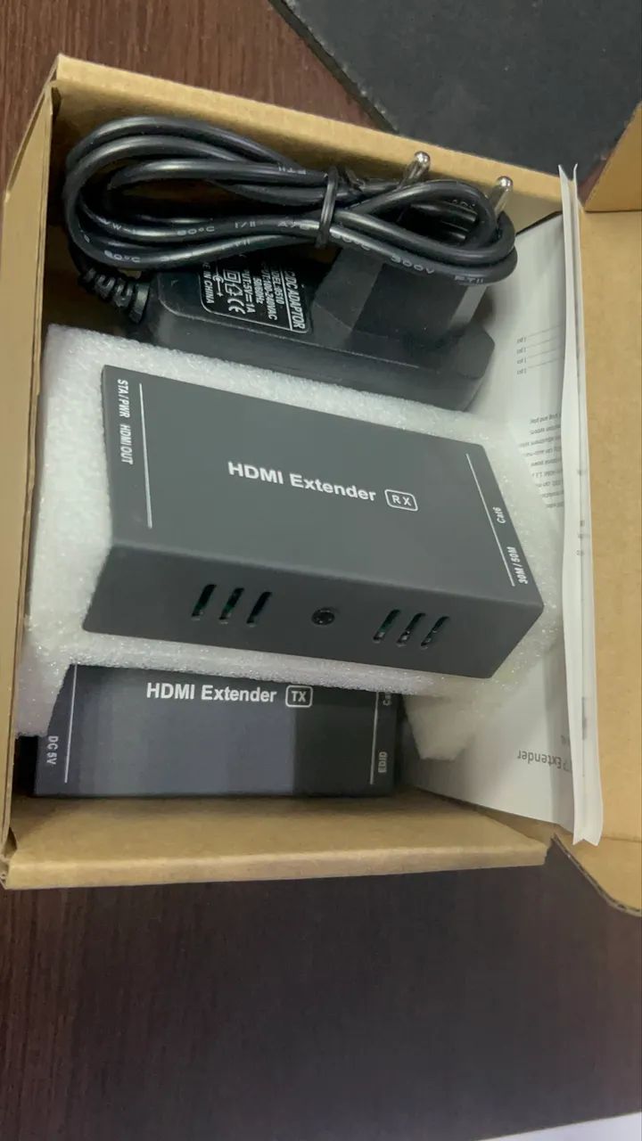 HDMI EXTENDER TX/RX ATÉ 50M - PREÇO DE OPORTUNIDADE! - Foto 3