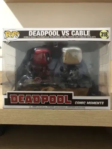 Funko Pop Deadpool Vs Cable Disney Marvel Deadpool Comic Moments 318