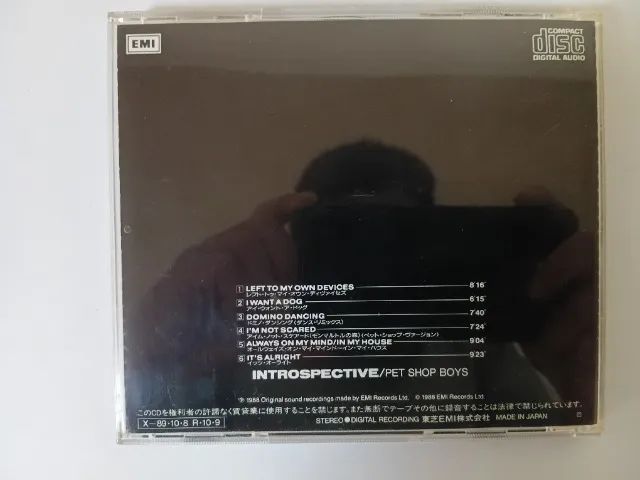 CD - Pet Shop Boys "Introspective" Importado Usado - Foto 2