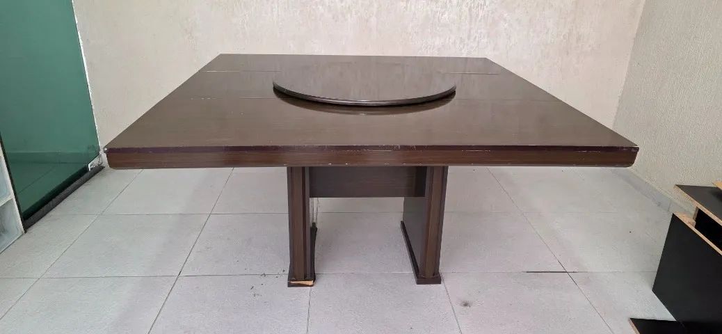 Mesa de jantar quadrada + 6 cadeiras - Foto 5