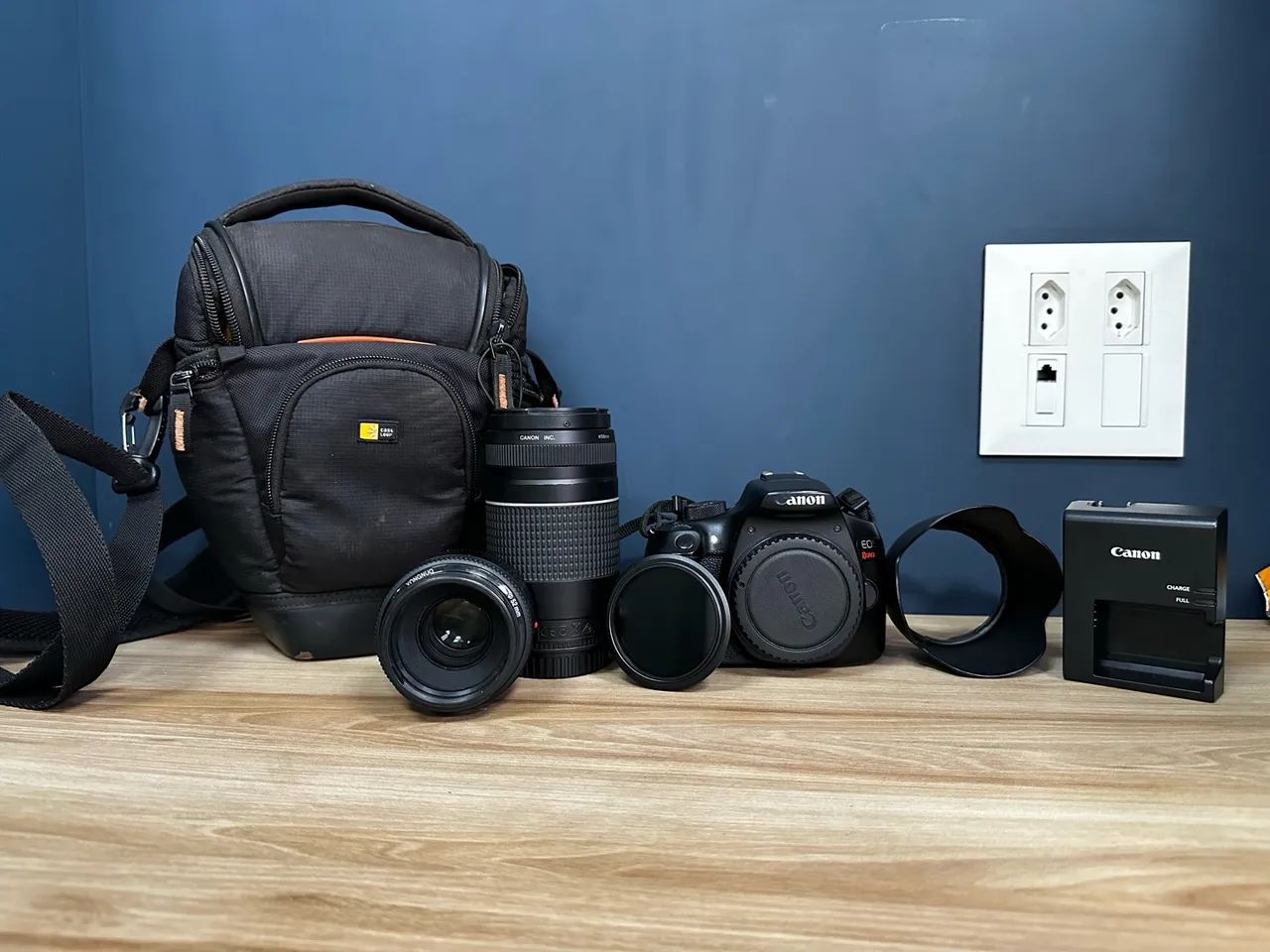 Câmera Cânon t6 completa  - Foto 2