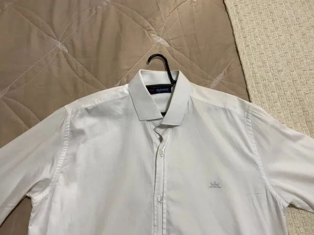 Camisa Social Masculina M - Foto 3
