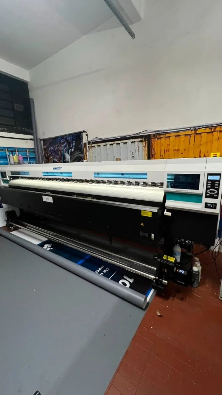 Plotter impressão solvente 3,20 2 cabeças  I1600 - Foto 2