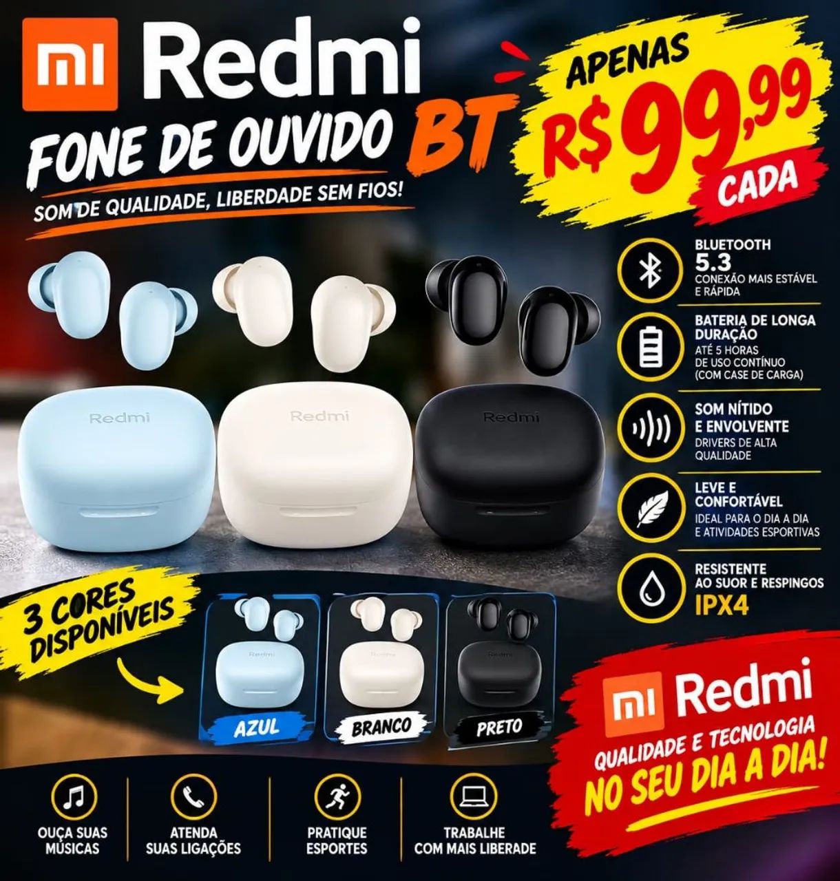 Fone de ouvido