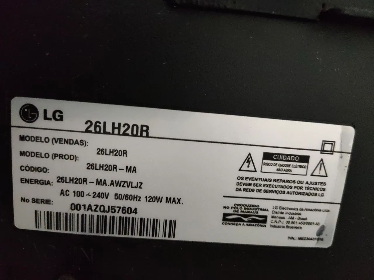 TV LG 26 polegadas  - Foto 3
