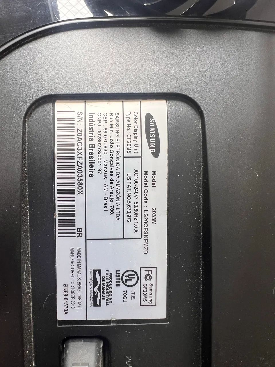 Monitor Samsung SyncMaster 2033M - Foto 5