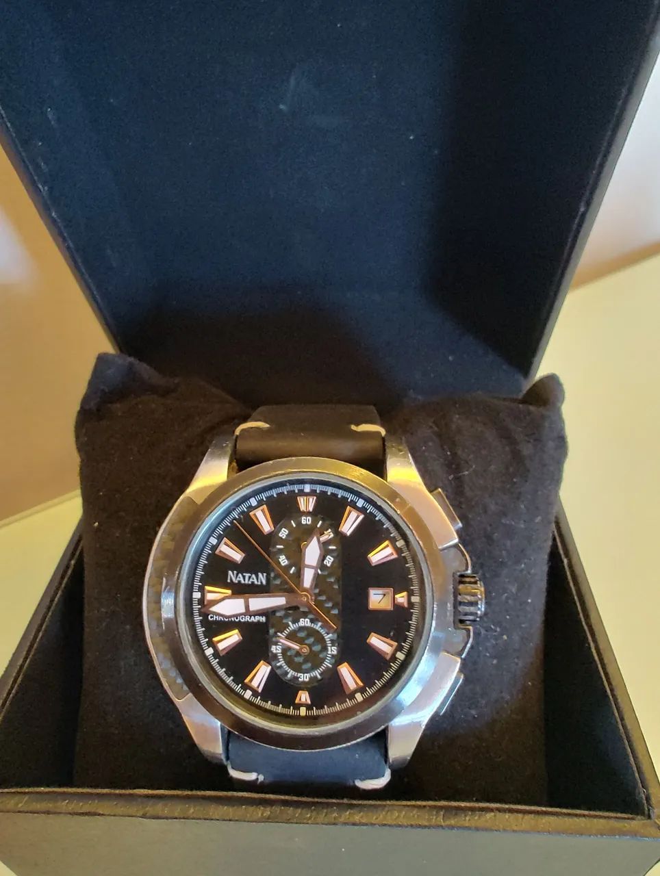 Relógio Natan chronograph 41mm  - Foto 2