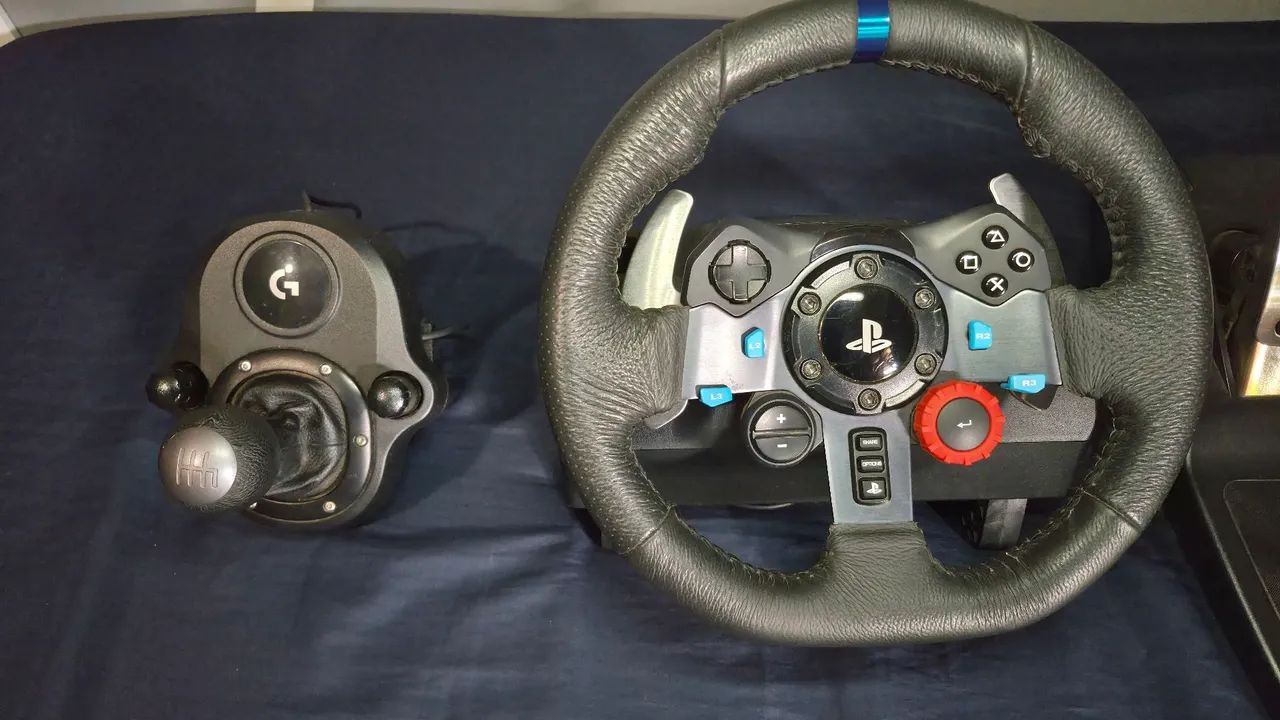 Logitech G29 + Câmbio + Pedais - Funcionando Perfeitamente - Foto 4
