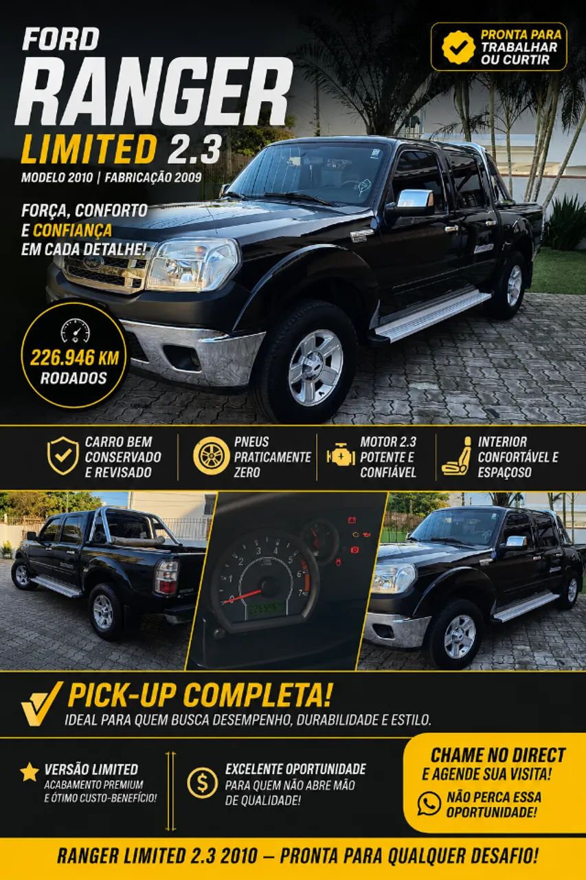 Ford Ranger Limited 2.3 150cv CD 2010
