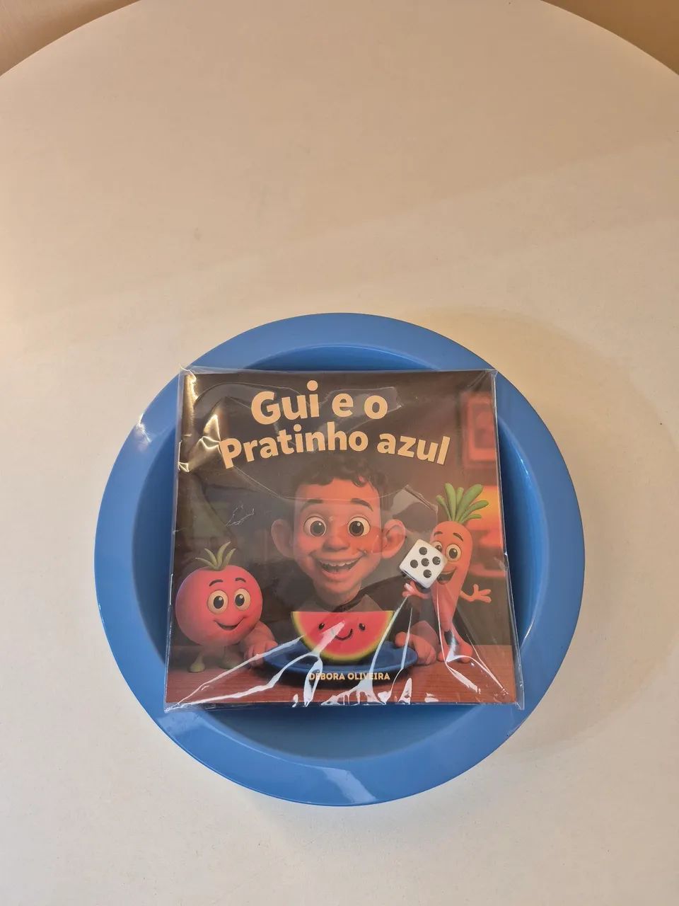 Kit com livro+ dado+ pratinho - Foto 2