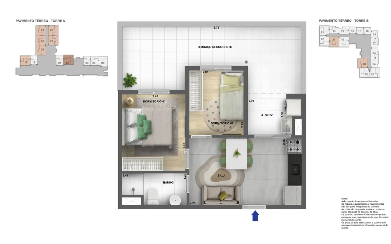 PLANTA 35m²