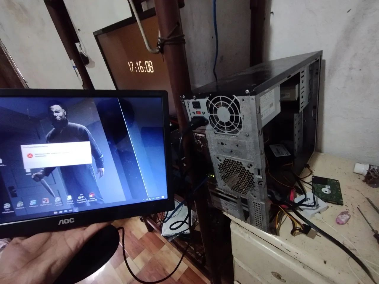 Computador completo com monitor teclado e mouse  - Foto 4