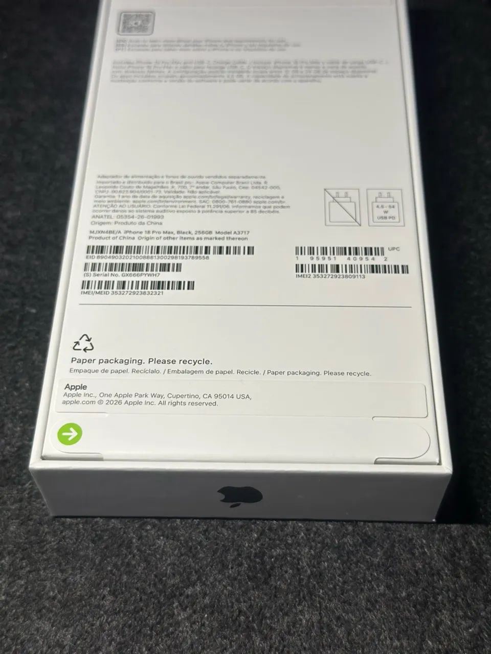 iPhone 18 Pro Max 256gb | Lacrado, com Nota Fiscal e com Garantia - Foto 4