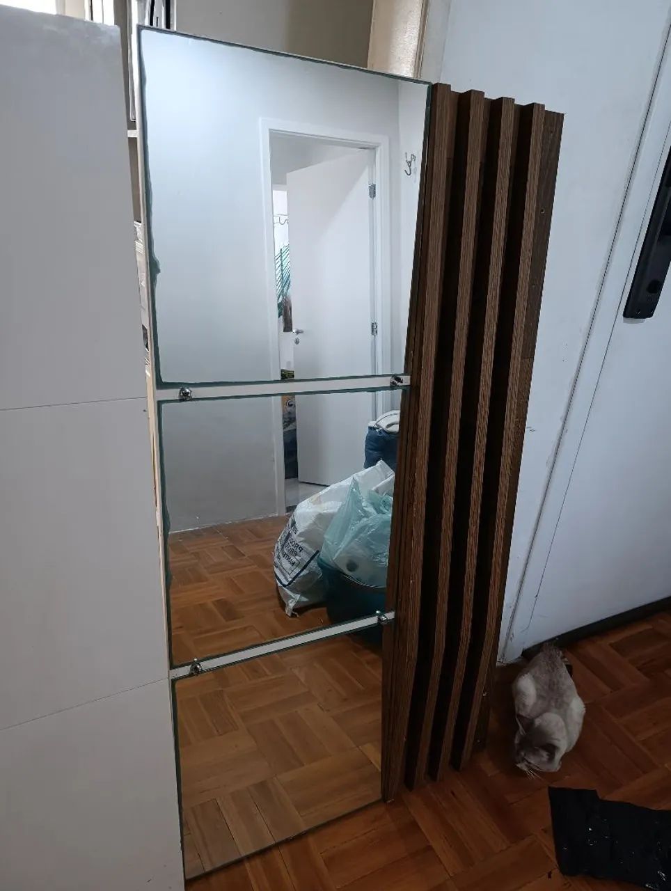 Painel de TV com Suporte MDF - Foto 4