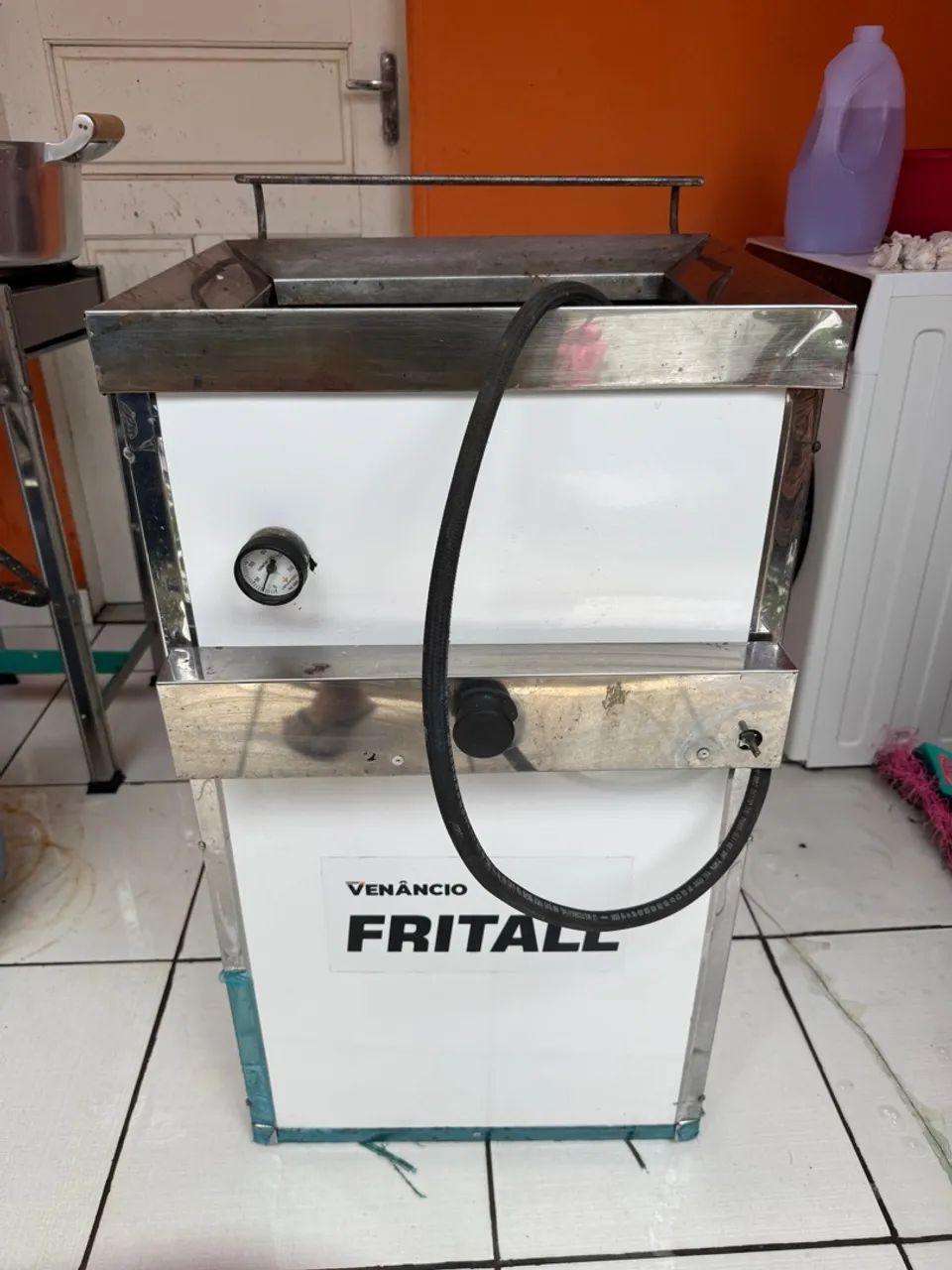 Fritadeira a gás, alta pressão 