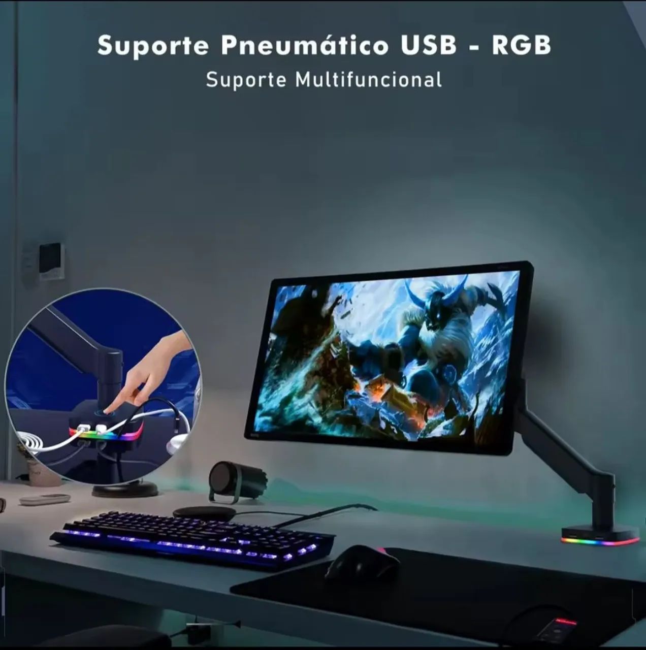Suporte Articulado USB e RHB - Foto 5