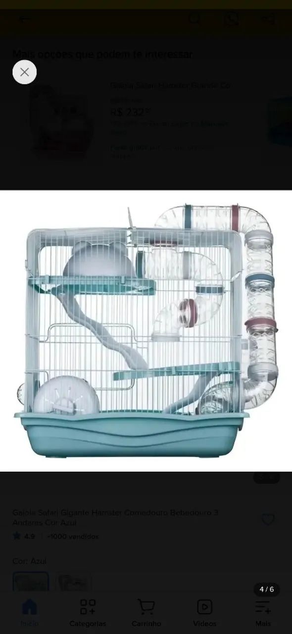 Gaiola para hamster ?  - Foto 4