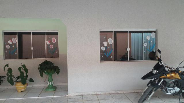 Vd/ tr casa de 4 qts, suíte em lote de 700 mts no Setor de Mansões de Sobradinho - Foto 2