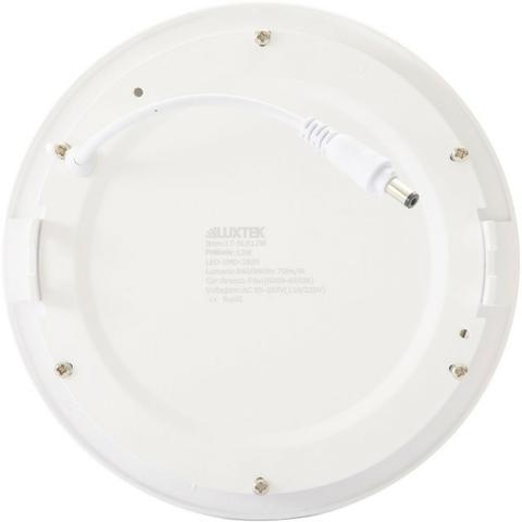 Luminária Plafon Led 12w Embutir Redonda - Foto 2