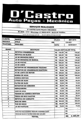 Fiat Stilo Completo - Leia o Anuncio - Foto 10