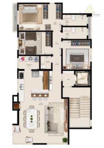 Apartamento à venda, 108 m² por r$ 393.664,00 - itacolomi - balneário piçarras/sc - Foto 2