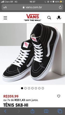vans sk8 hi olx