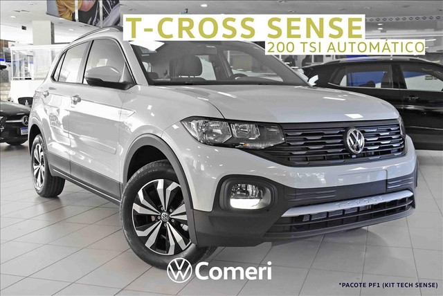 VOLKSWAGEN T-CROSS 1.0 200 TSI TOTAL FLEX SENSE AUTOMÁTICO