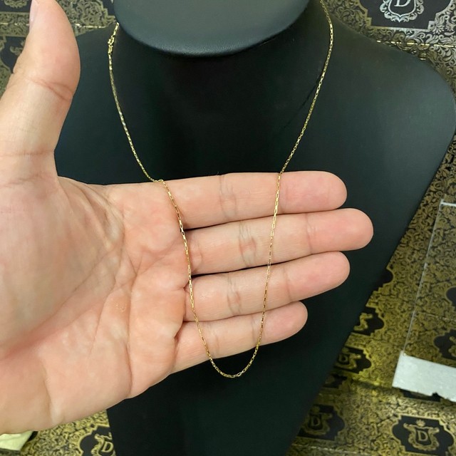 Conjunto em ouro 18 k 750 3 gramas - Foto 5