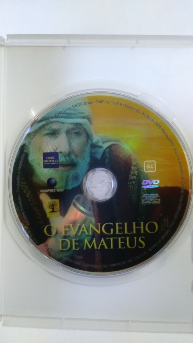 O EVANGELHO DE MATEUS DVD ORIGINAL 