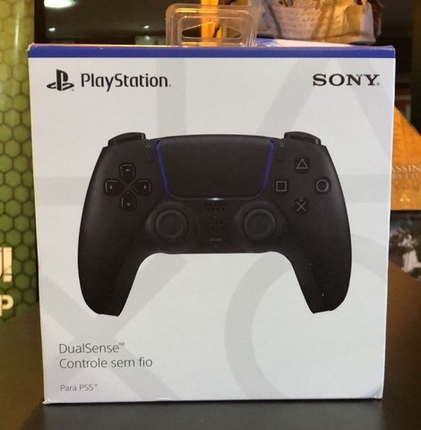 Controle Ps5 Dualsense Sem Fio Novo Lacrado Pronta Entrega Original Sony  Branco