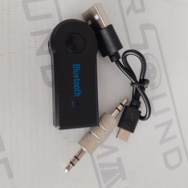 Receptor Bluetooth. Portátil.Novo. 