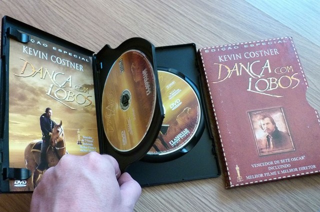 Dança com Lobos (DVD Duplo) com Luva - coleção pessoal