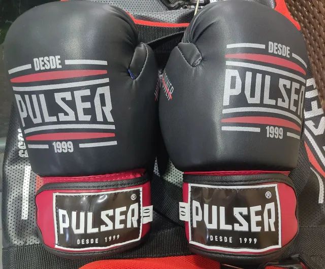 Kit Luvas e bolsa muay thai - Foto 3